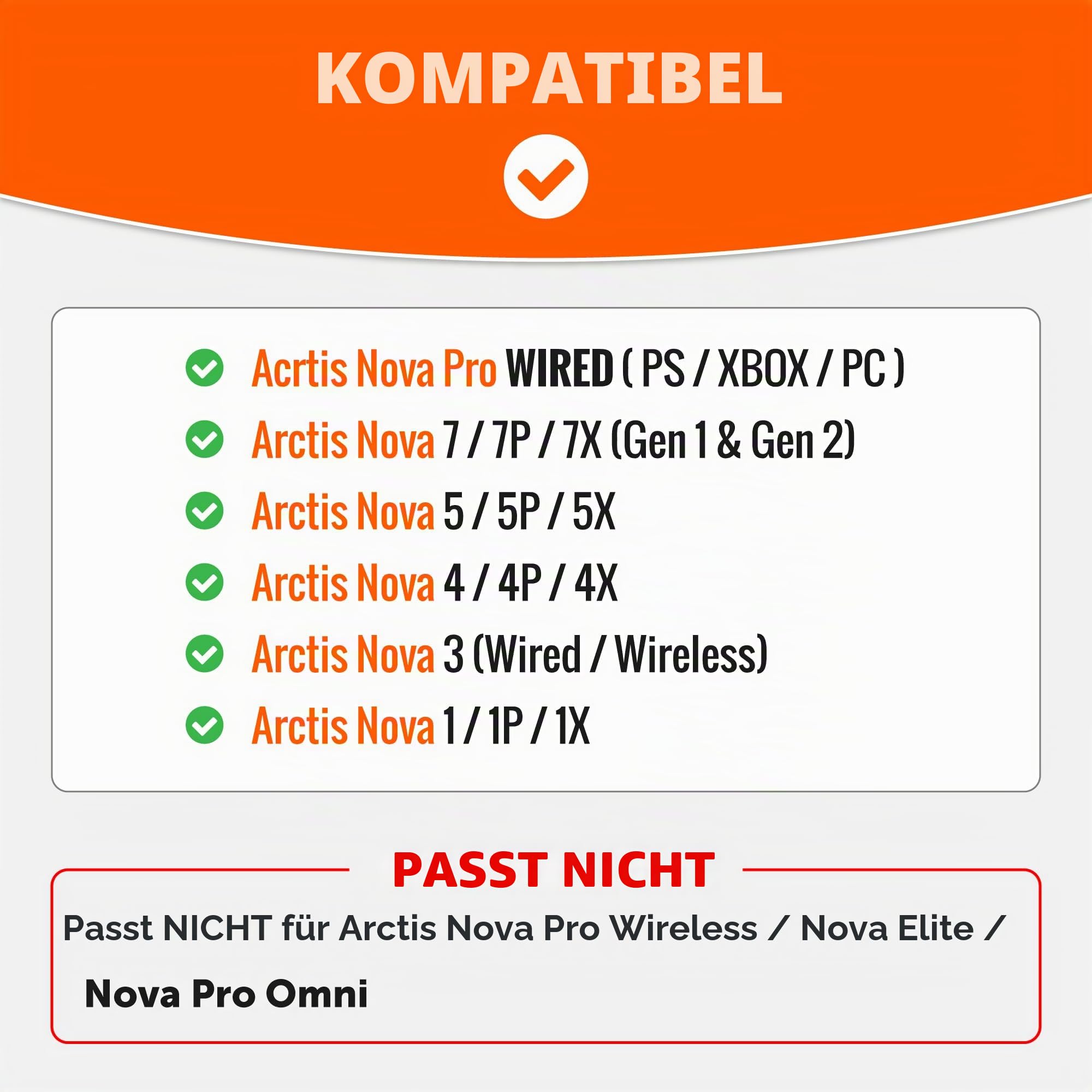 WC Freeze für Arctis Nova – Hybrid-Gewebe-Kühlgel-Ersatz-Ohrpolster für Arctis Nova Pro Wired, Nova 7, 5, 4, 3, 1 – hergestellt von Wicked Cushions (passt Nicht für Nova Pro Wireless) | Black