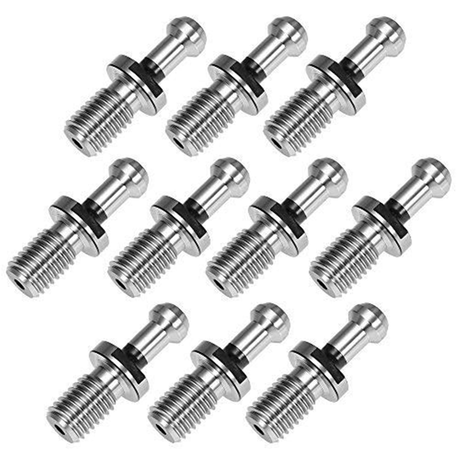 Perilla de retención de perno de tracción CAT40, accesorio de soporte de herramienta CNC sólido, 45 grados YIJIAN