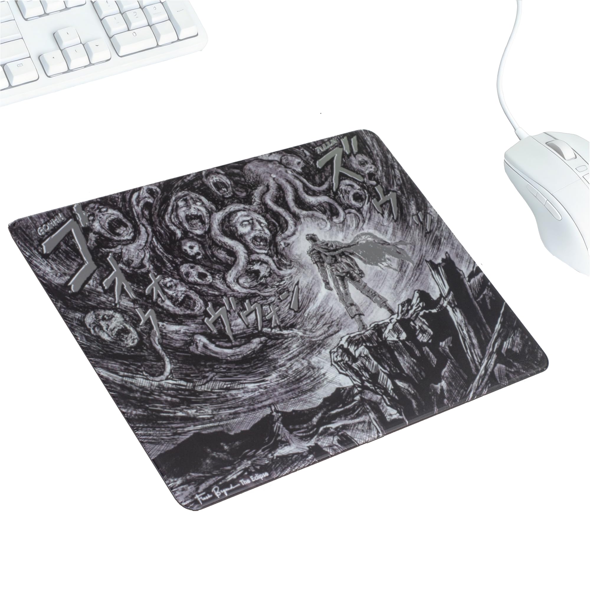 Amazon.com: flash Beyond Glass Gaming Mouse Pad - Real Gold/Silver