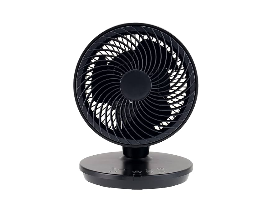 コイズミ サーキュレーター コードレス DCモーター 風量5段階 タイマー付き 自動首振り ブルー KCF-1583/A mxn26g8 Amazon | コイズミ サーキュレーター コードレス DCモーター