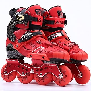 Roller Skates Inline Skates For Adult Roller Skates,Inline Skates With Buckle High Elastic Pu Wheel Roller Skates Rubber Roller Inline Skates Adult Fitness Inline Skates