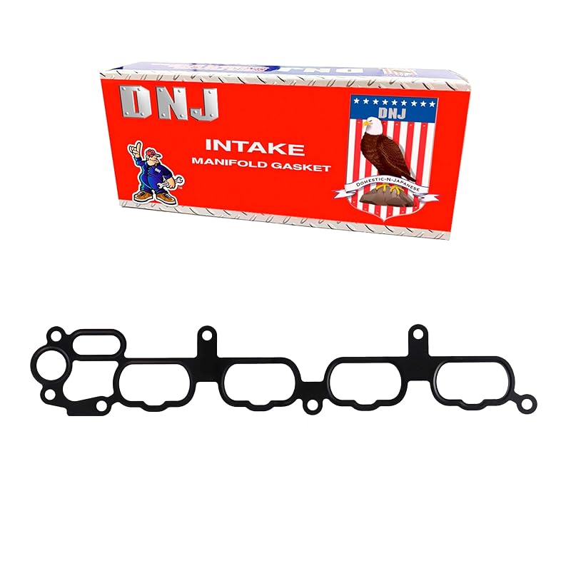 Jogo de juntas do coletor de admissão DNJ IG162 para Mitsubishi Eclipse, Galant, Lancer e Outlander 2.4L L4 SOHC – 1 unidade