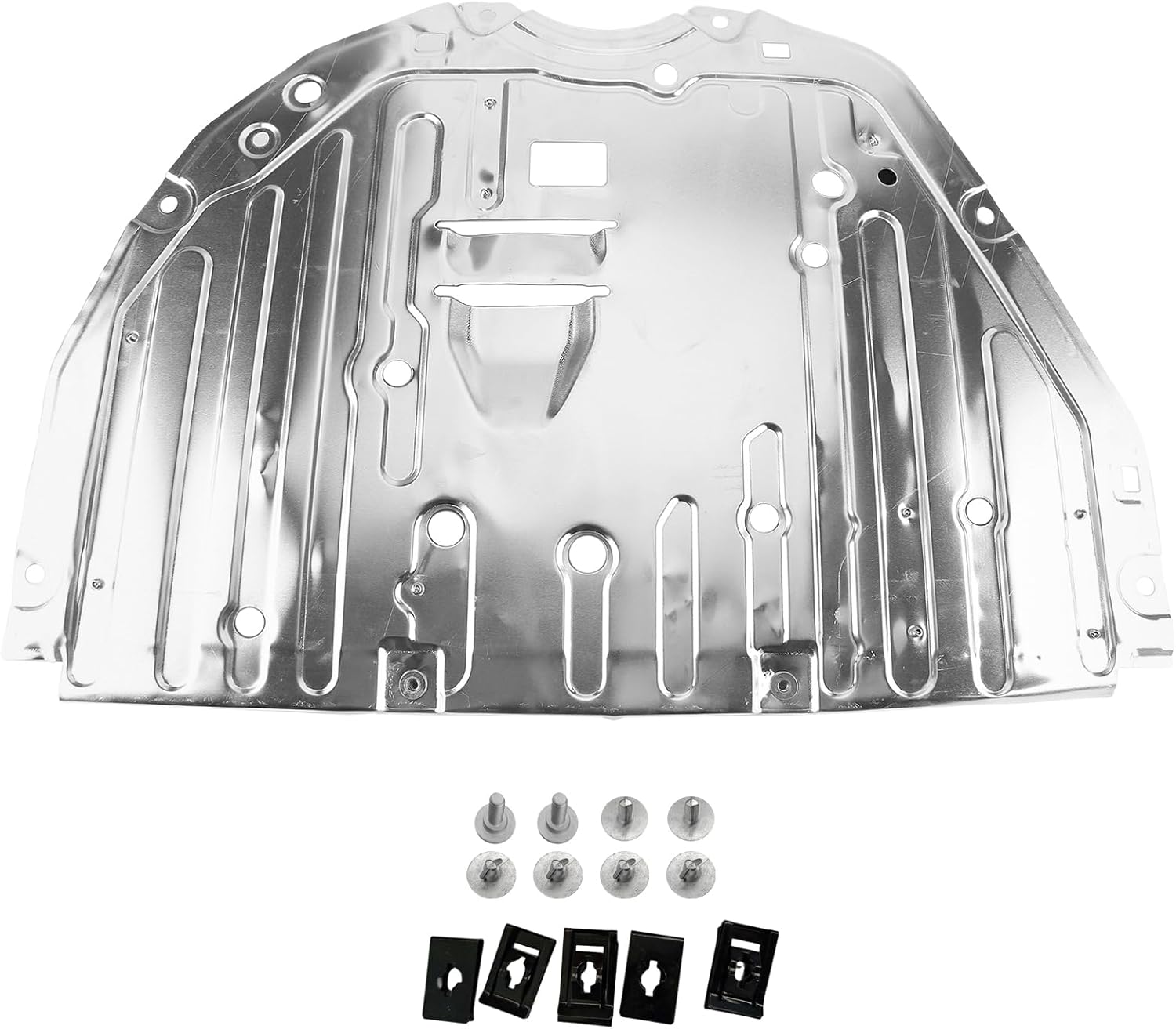 74111-T20-A0 Engine Splash Guard Under Car Shield Cover Board Compatible for Hon-da Civic 2022 Engine Splash Shield Guard with Mounting Screw for Under Engine Cover Lid Replace 74111T20A0 74111 T20 A0