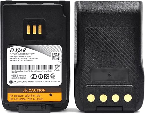 Miniatura 5 de Paquete de 2 baterías de repuesto para Hytera HYT Radio PD682i PD502i PD502i PD502i PD502506562 PD600 PD602602G PD606606G PD662662G682682682G G