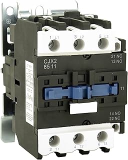 YuCo YC-CN-LC1-D6511-1 Replacement Contactor for Telemecanique LC1-D Series 65A 600V 3 Phase 3P 24V AC Coil