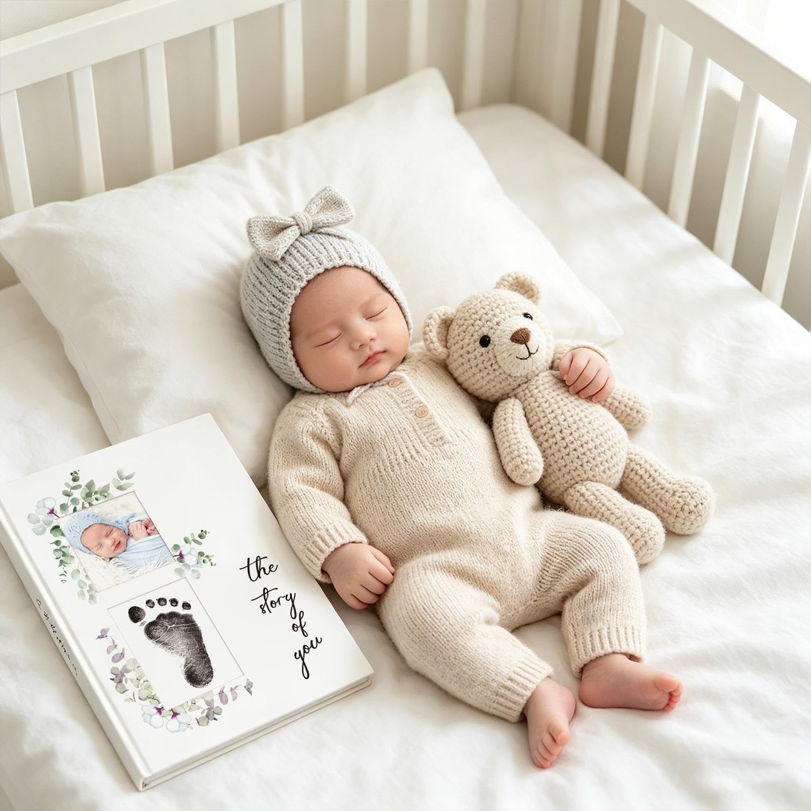 Libro dei Ricordi per Bambini Ricordo Di Gravidanza E Decorazione Per La | Album Fotografico Per La Famiglia Per Conservare I Ricordi Di Gravidanza, Nascita, Crescita, Infanzia, Casa, Vacanze