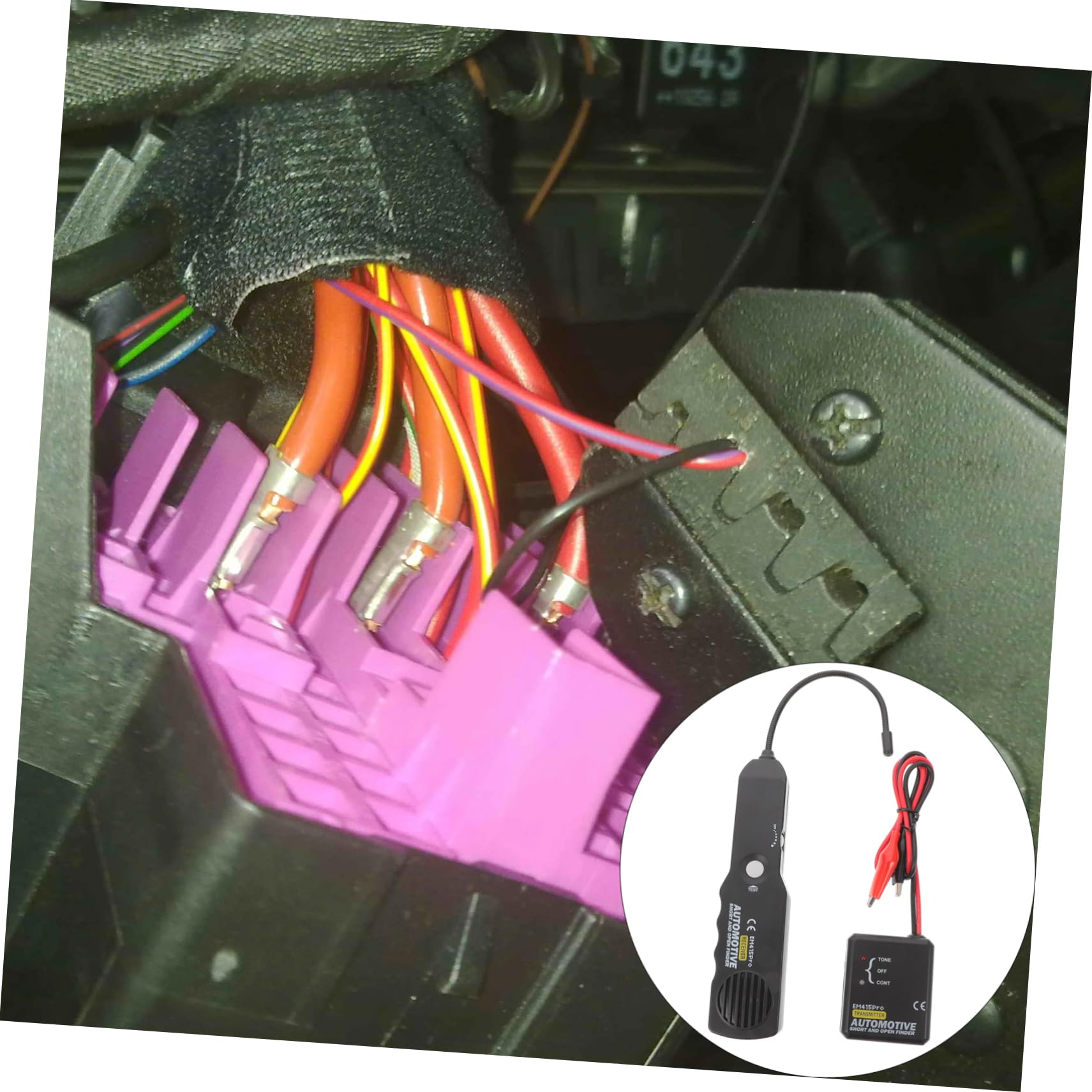Localizador de Cables para Automóviles 9v Abs, 1 Juego