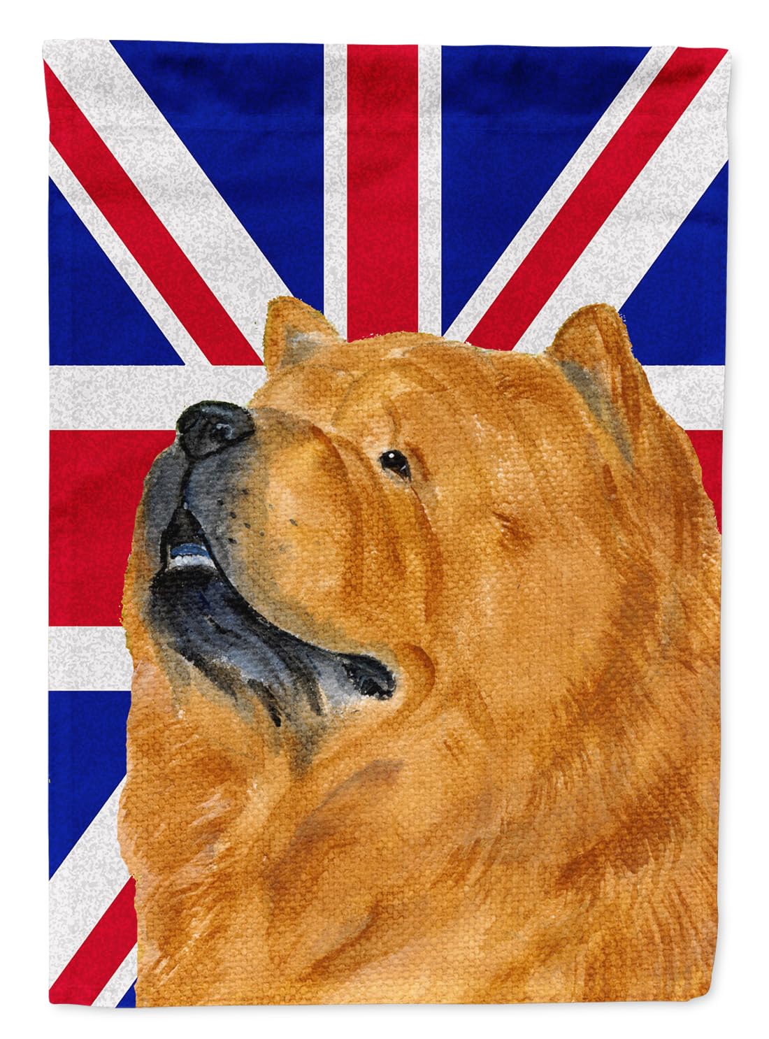 Drapeau Chow Chow Union Jack, le cadeau idéal pour les amoureux de la race