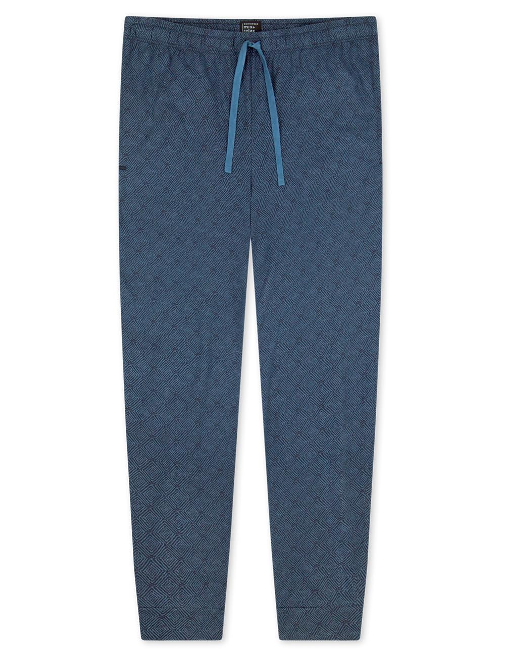Schiesser Herren Schiesser Herren Lange Schlafhose mit Bündchen - Mix + Relax Pyjamaunterteil