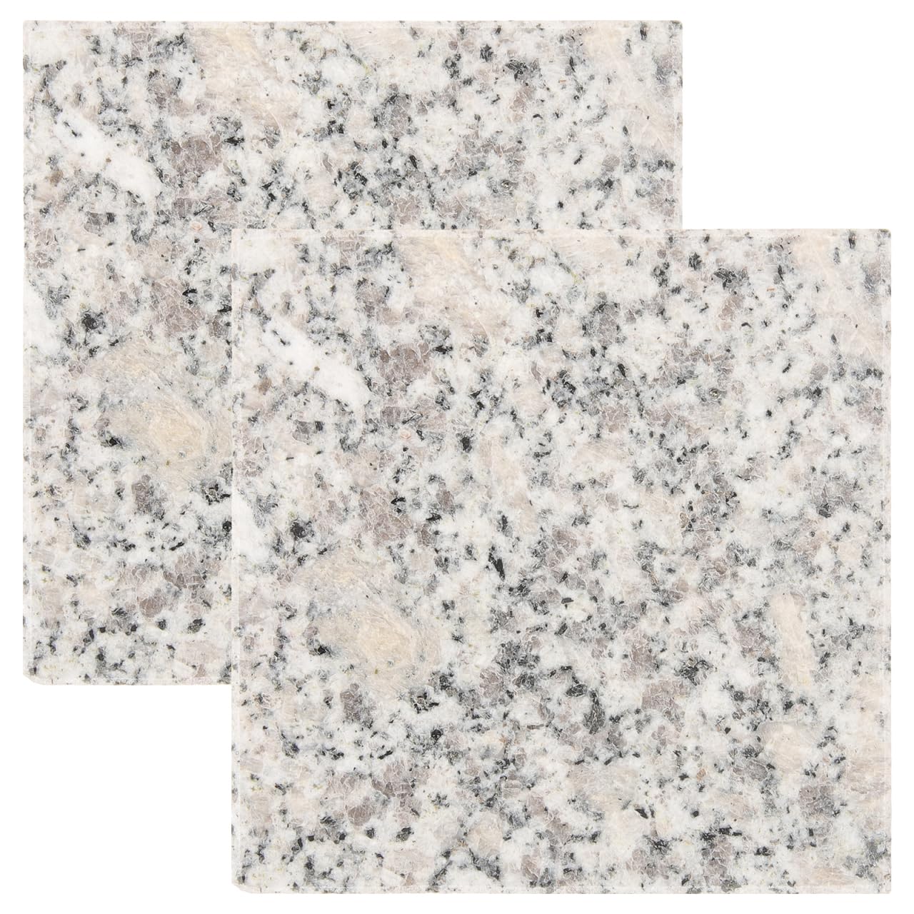 YARNOW 2 Stück Marmorplatte Kühlbrett Für Kleintiere Hamster Meerschweinchen Sommer Haustier Kühlung Tierbedarf Tragbare Kühlmatte 3.54X3.54X0.67In