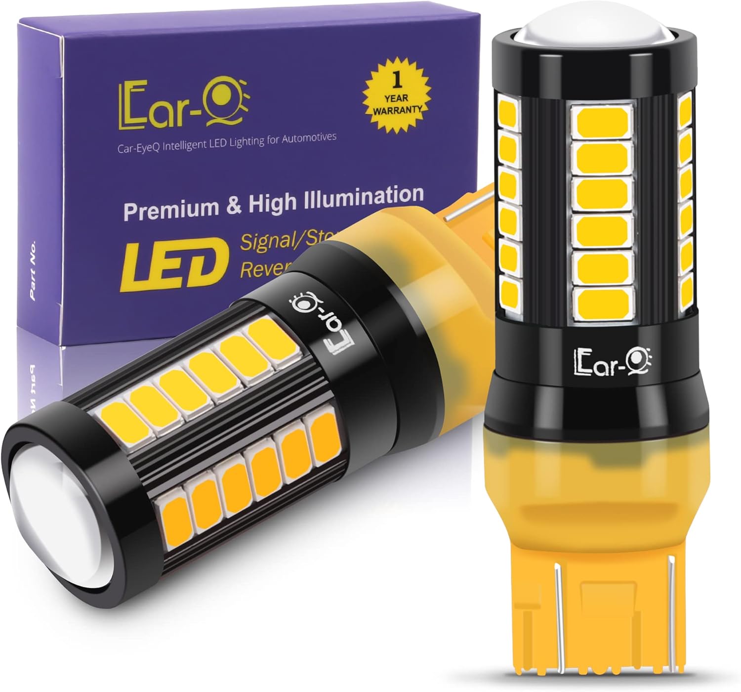 CarEyeQ 7444NA LED Front Turn Signal Lights Blinker