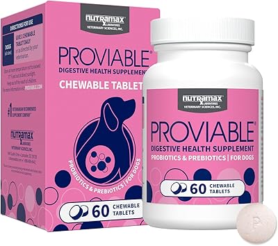 Nutramax Proviable Multi-Strain Probiotics and Prebiotics