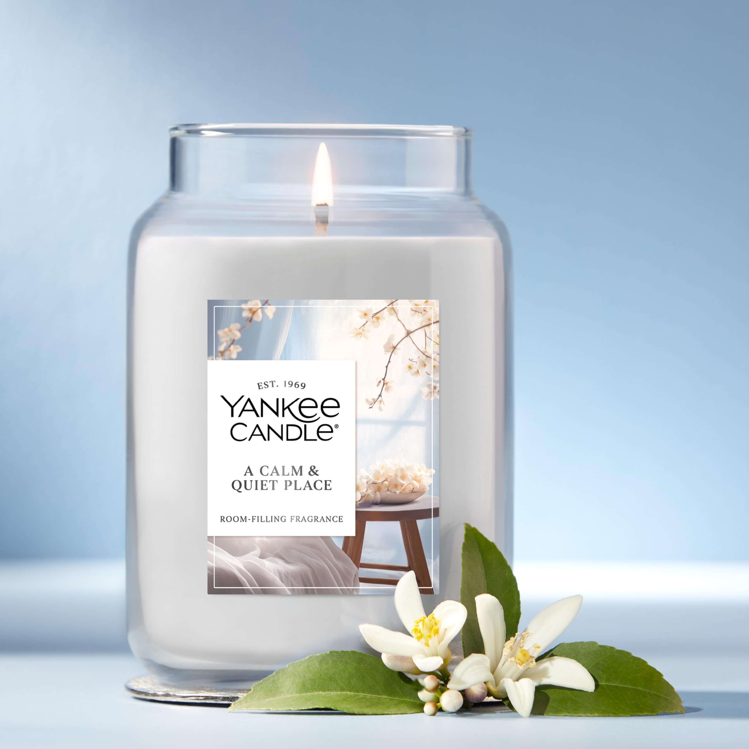 Amazon.com: Yankee Candle A Calm Quiet Place, Scented Candle, 22oz