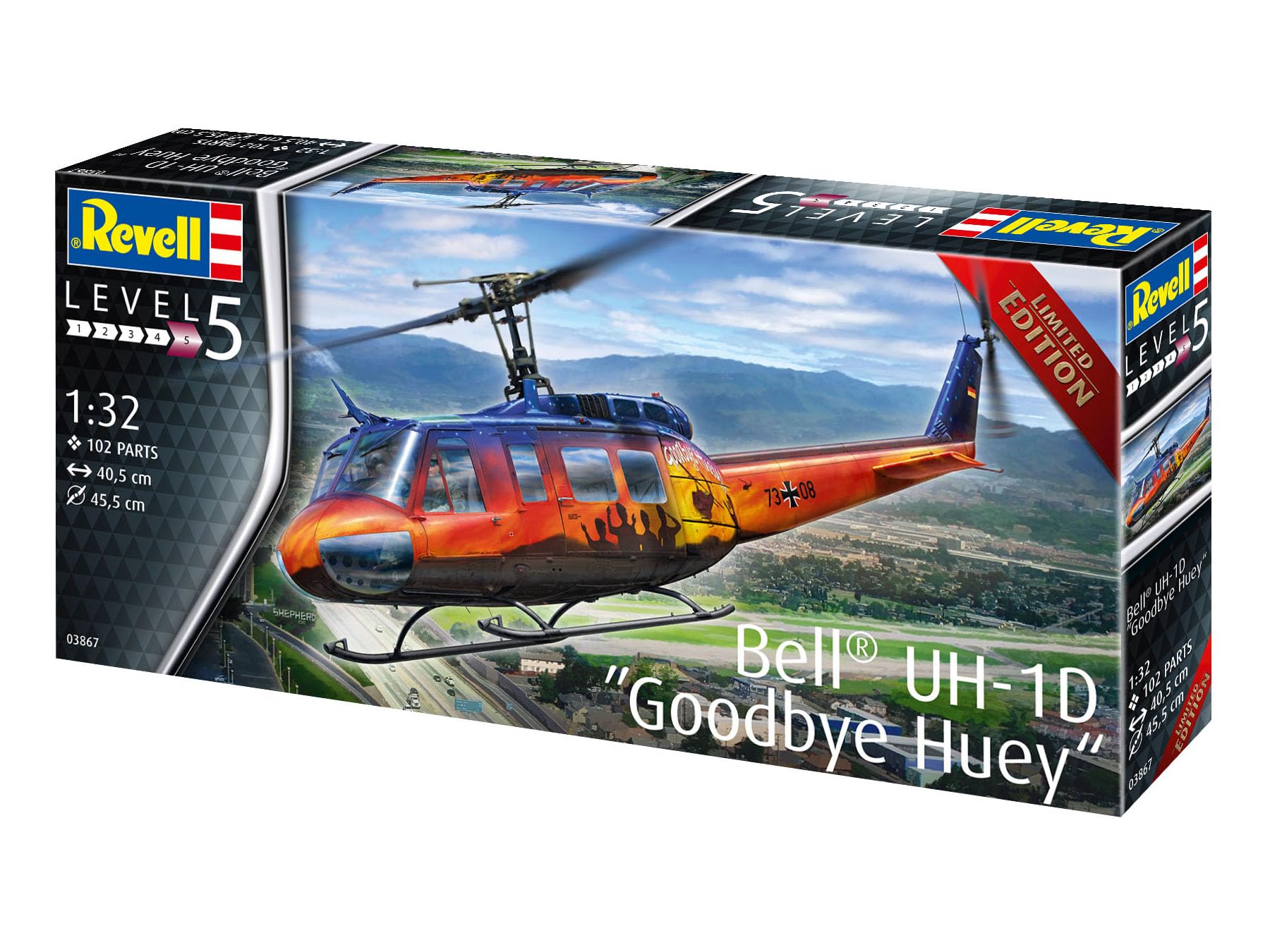 アメリカレベル 1/32 UH-1D ヒューイ ガンシップ プラモデル w17b8b5 Amazon | アメリカレベル 1/32 UH-1D ヒューイ ガンシップ