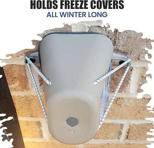 Miniatura 6 de The Hose Bib Buddy - Placa de montaje de espita más fina  Kit de sujeción de babero de manguera  Reparación de grifos para exteriores  Registrado