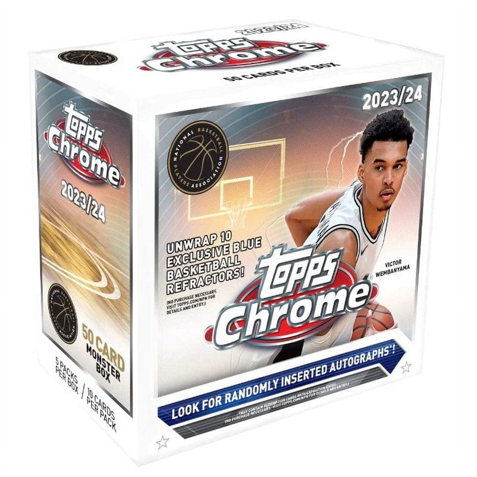 Amazon | 2023/24 Topps Chrome Basketball - Monster トップス