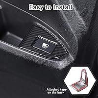 Vista 5 de Marco de botón de interruptor de tapa de depósito de combustible para Honda Pilot 2016-2022/Ridgeline 2017-2023/Passport 2019-2023, accesorios