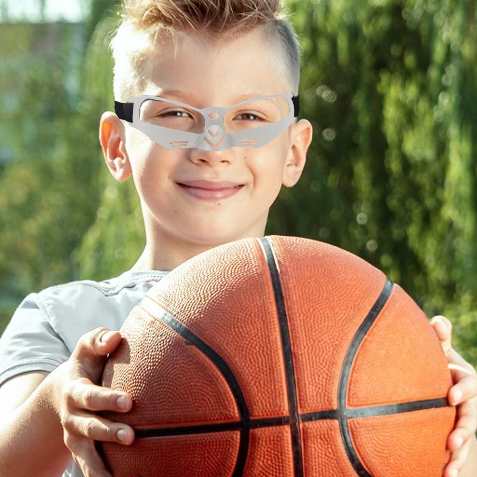Lunettes de basket-ball pour les dribbels, équipement de protection pour l'entraînement et la compétition