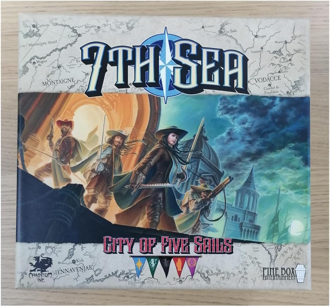 7th Sea: City of Five Sails Core Set (PBE03001)