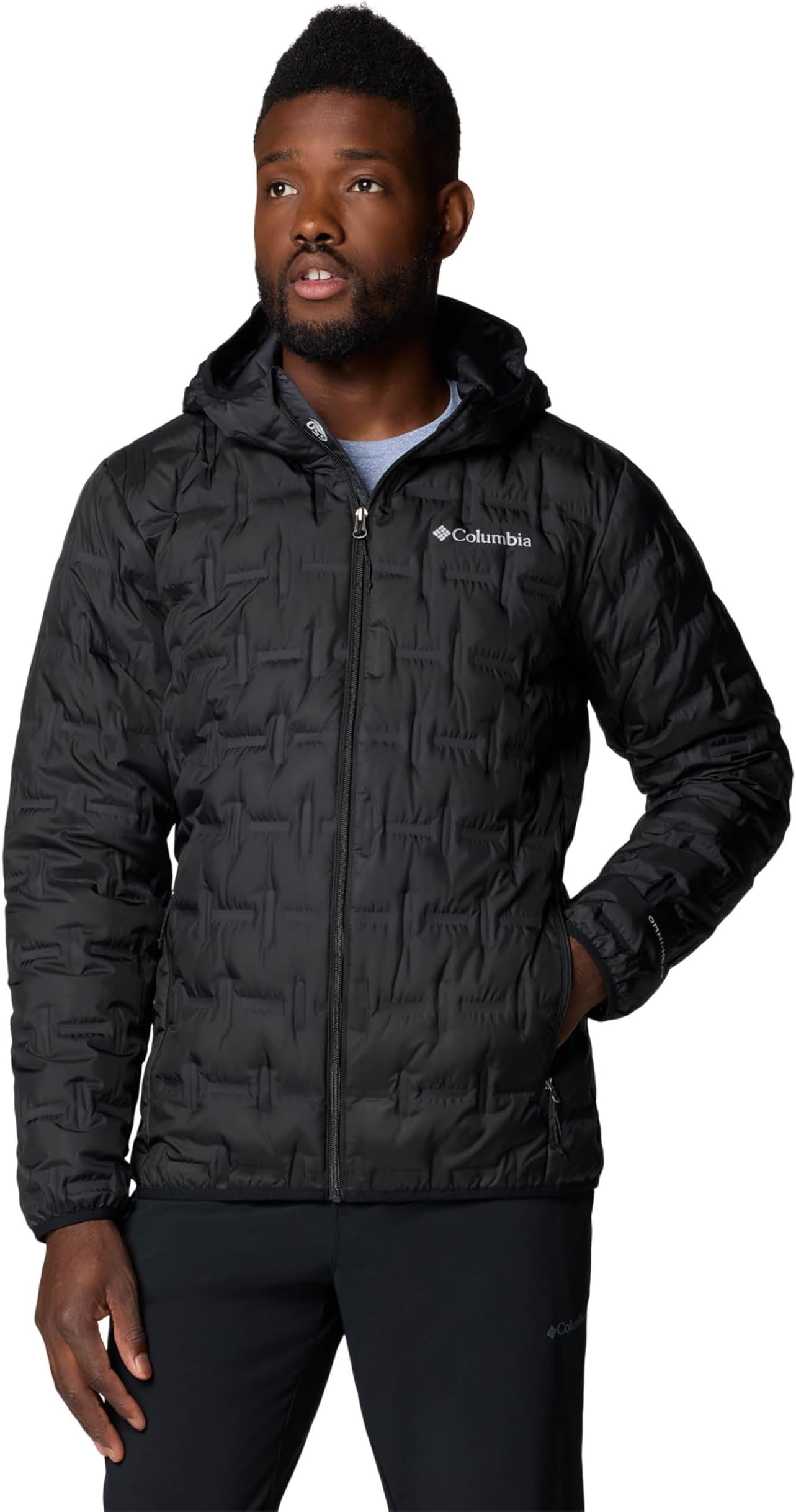 Men's Delta Ridge™ II Down Hooded Jacket Hooded Puffer Down Jacket (pack of 1)
