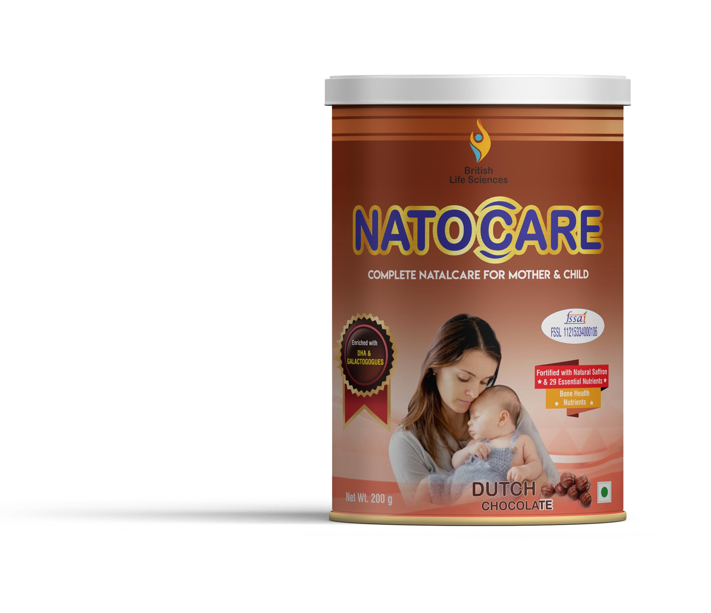 BRITISH LIFE SCIENCES PVT LTD ; Nutrition for A Healthy Beginning Natocare-Lactation Supplement Powder for Breastfeeding Mother-Shatavari&Fenugreek Extract To Increase MilkSupply,200G(Dutch Chocolate) (B08GCJ4LVX) Amazon Price History, Amazon Price Tracker