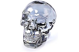 Things2Die4 Medusa Head 2.8" Skull Figurine Halloween Ornament