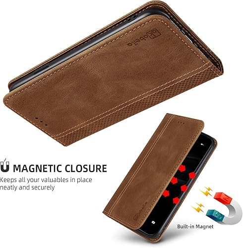 Miniatura 3 de Funda para Xiaomi 12S Ultra, funda de piel sintética con tapa para Xiaomi 12S Ultra Folio Wallet Cover con tarjetero cierre magnético Kickstand a