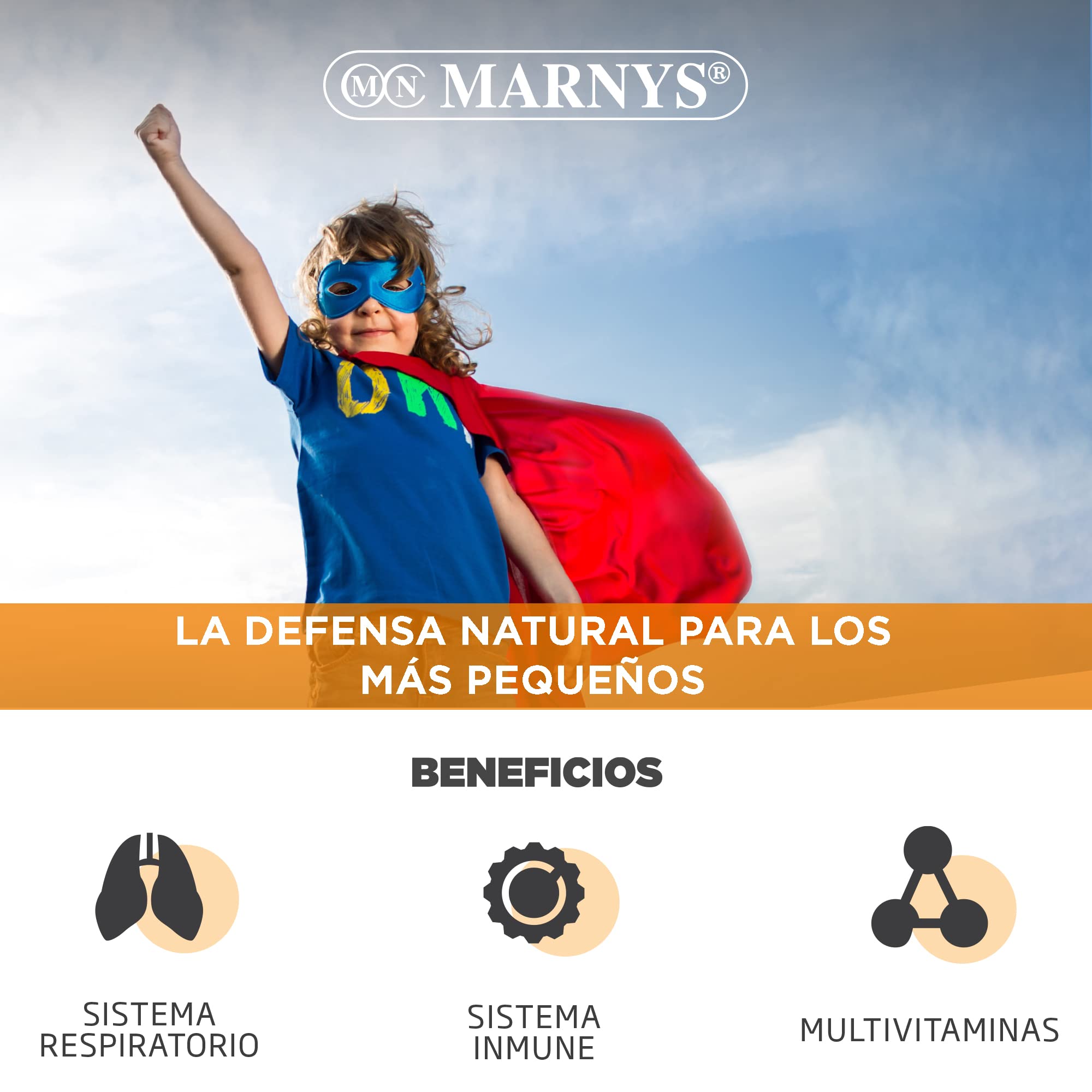 MARNYS PROTECT JUNIOR 20viales – supplément liquide à dosage souple, se dose précisément selon la quantité recommandée et devient un allié fiable dans la routine de tous les jours. et associe fonction