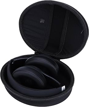 ワイヤレスヘッドホン ブラック 収納ケース付き Amazon | Lebakort収納ケースと互換性のあるBeats Studio Pro