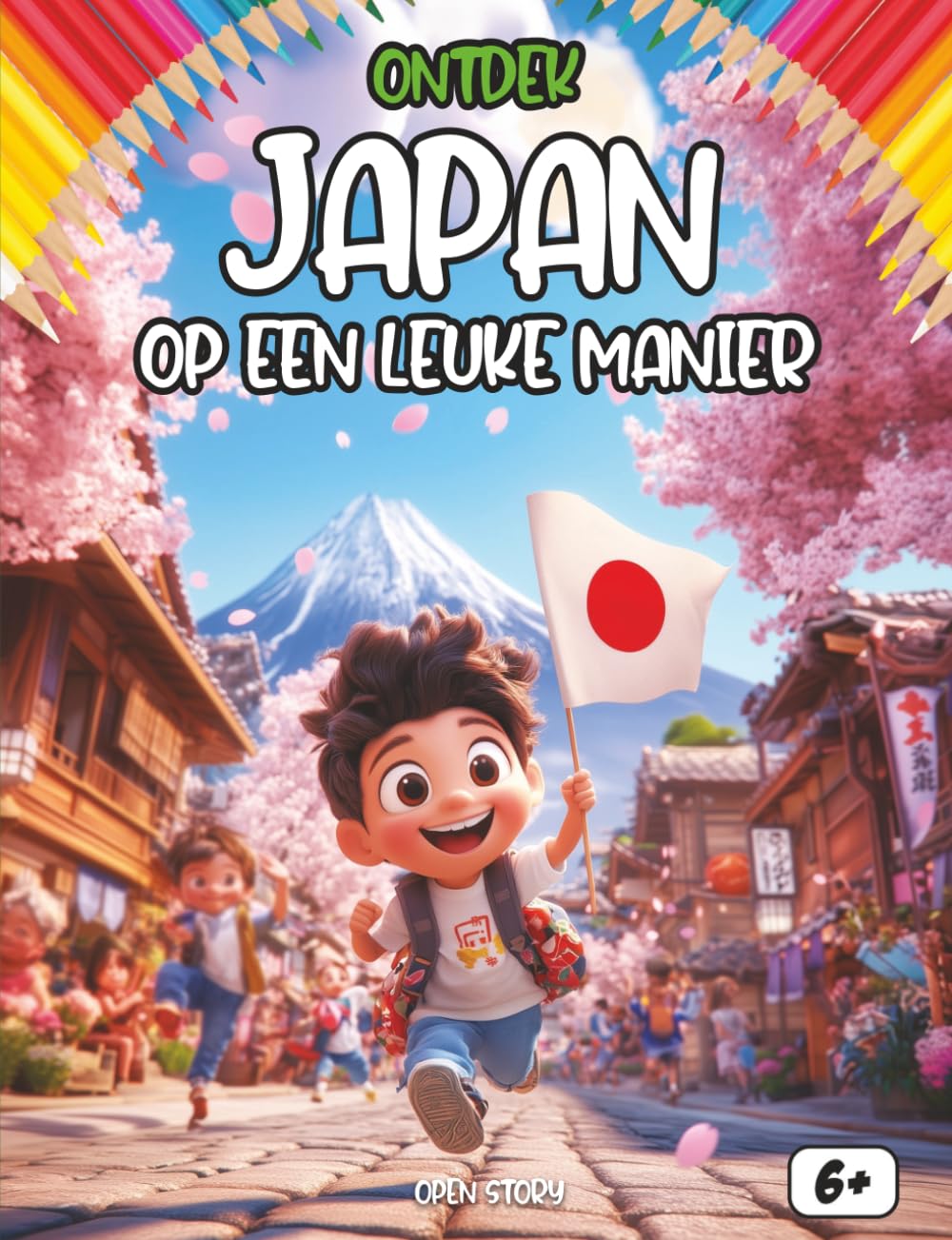 Ontdek Japan op een leuke manier: Een magische reis naar het land van de Rijzende Zon – Geschiedenis, Manga, Samurai en Sushi – Met Quiz en Kleurplaten – Vanaf 6 jaar