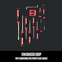 Vista 5 de Juego de destornilladores CRAFTSMAN, bimaterial, 12 piezas (CMHT65071N)