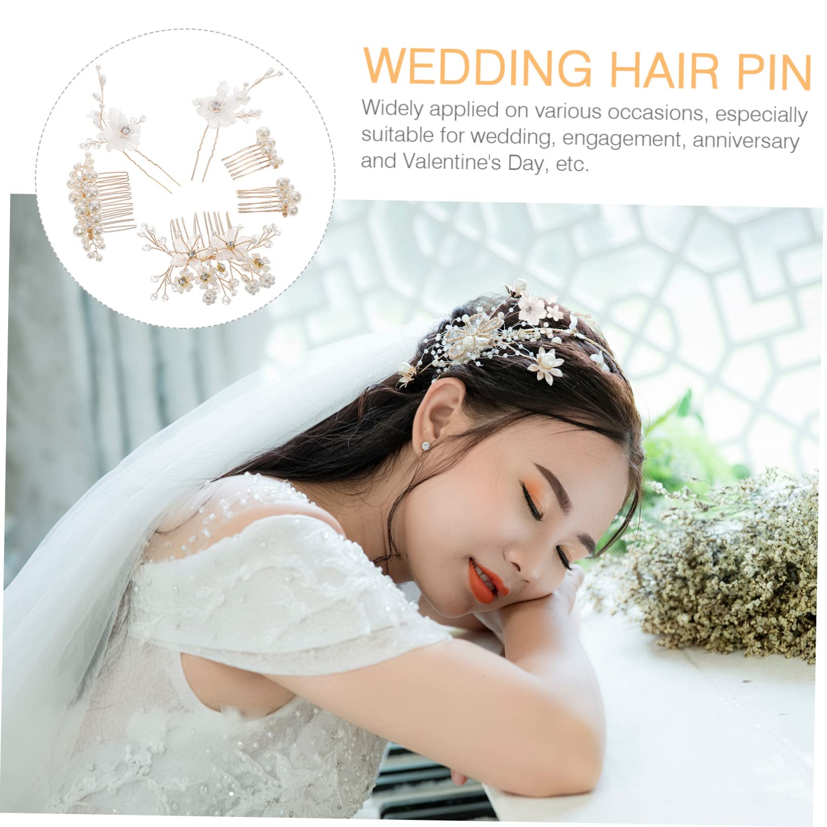 Didiseaon 24pièces Peignes à Pour Cheveux Accessoires De Mariage Élégants Et Chic Pour Et Événements Spéciaux
