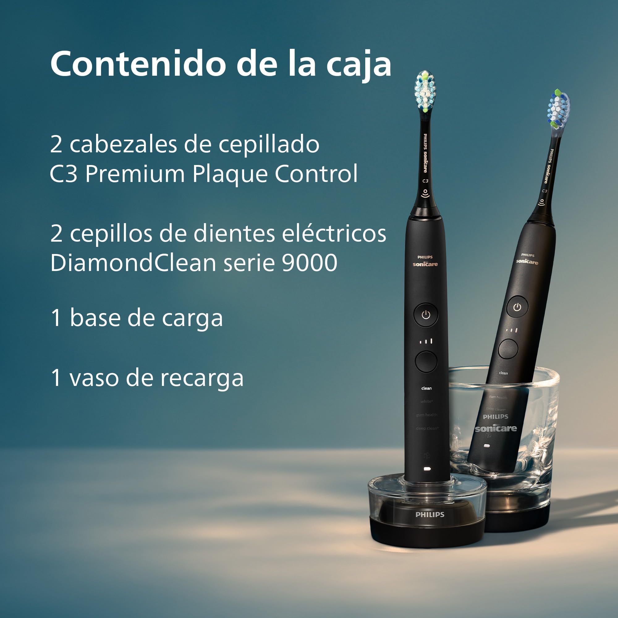 Cepillo de dientes eléctrico sónico Philips Sonicare con aplicación