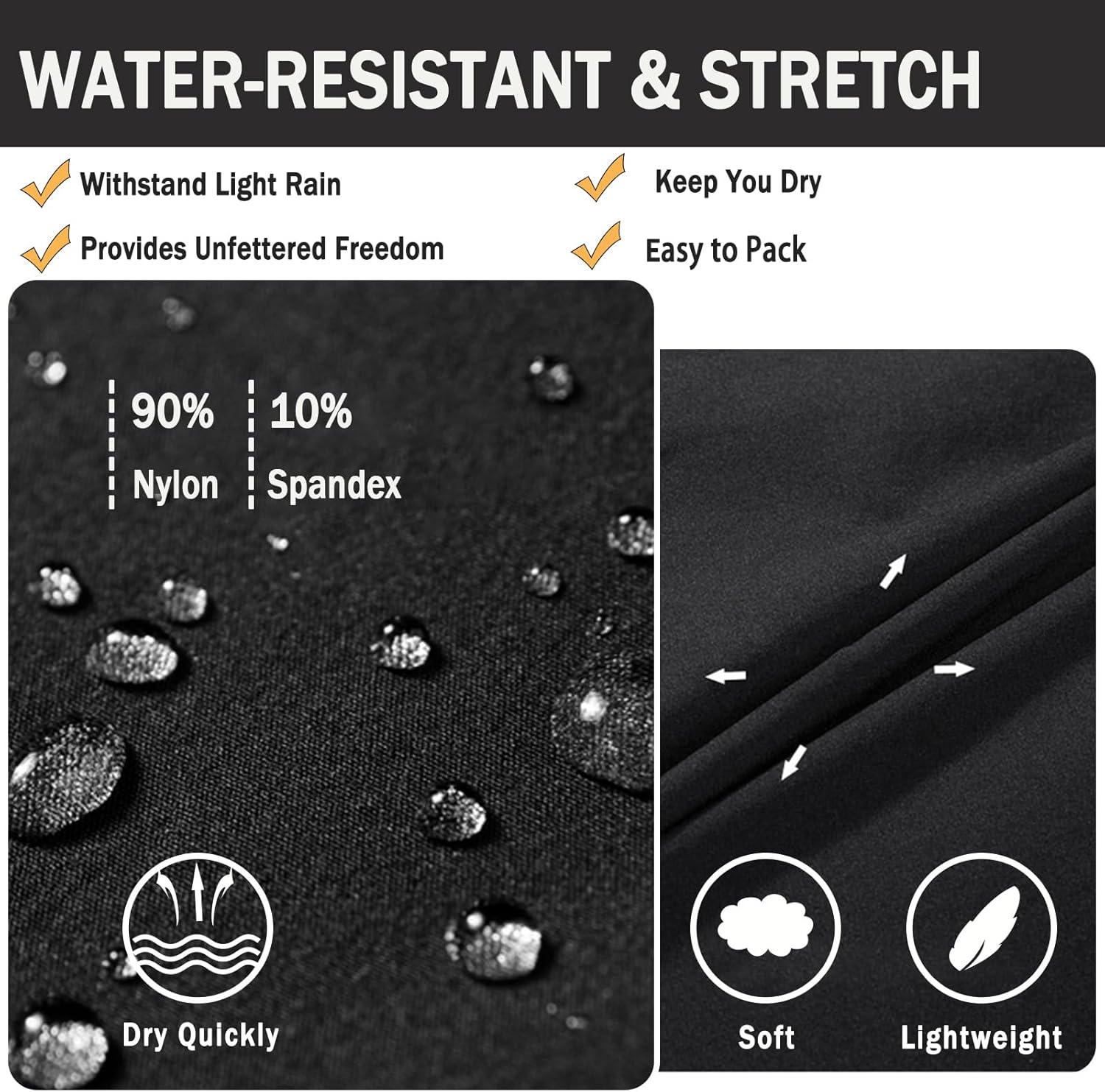 Mens Hiking Cargo Shorts 9 Pockets Quick Dry Lightweight Stretch Tactical Short Outdoor Fishing Campin - Image 6