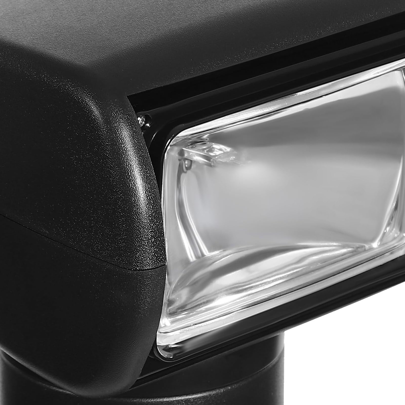 Luce di ricerca per barche da 12 V, faretto telecomandato da 100 W, distanza di irradiazione da 250 piedi, luce di ricerca alogena portatile, faretto marino rotante a 360 °