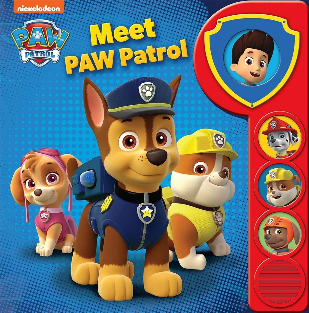 Nickelodeon - PAW Patrol Meet the Patrol Sound Board Book - Play-a-Sound - PI Kids Board book – Sound Book, March 7, 2015