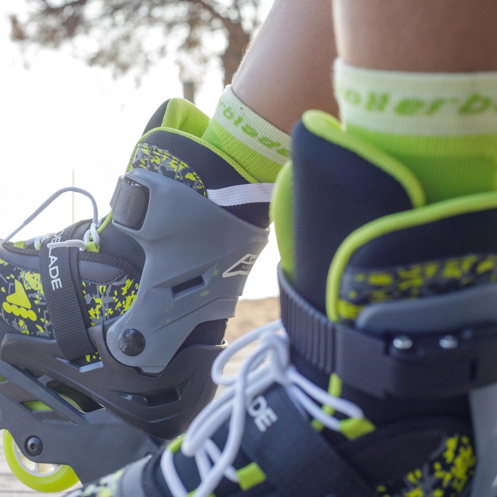 Rollerblade Kids Socks Calcetines de patines en línea Niños Pack de 1