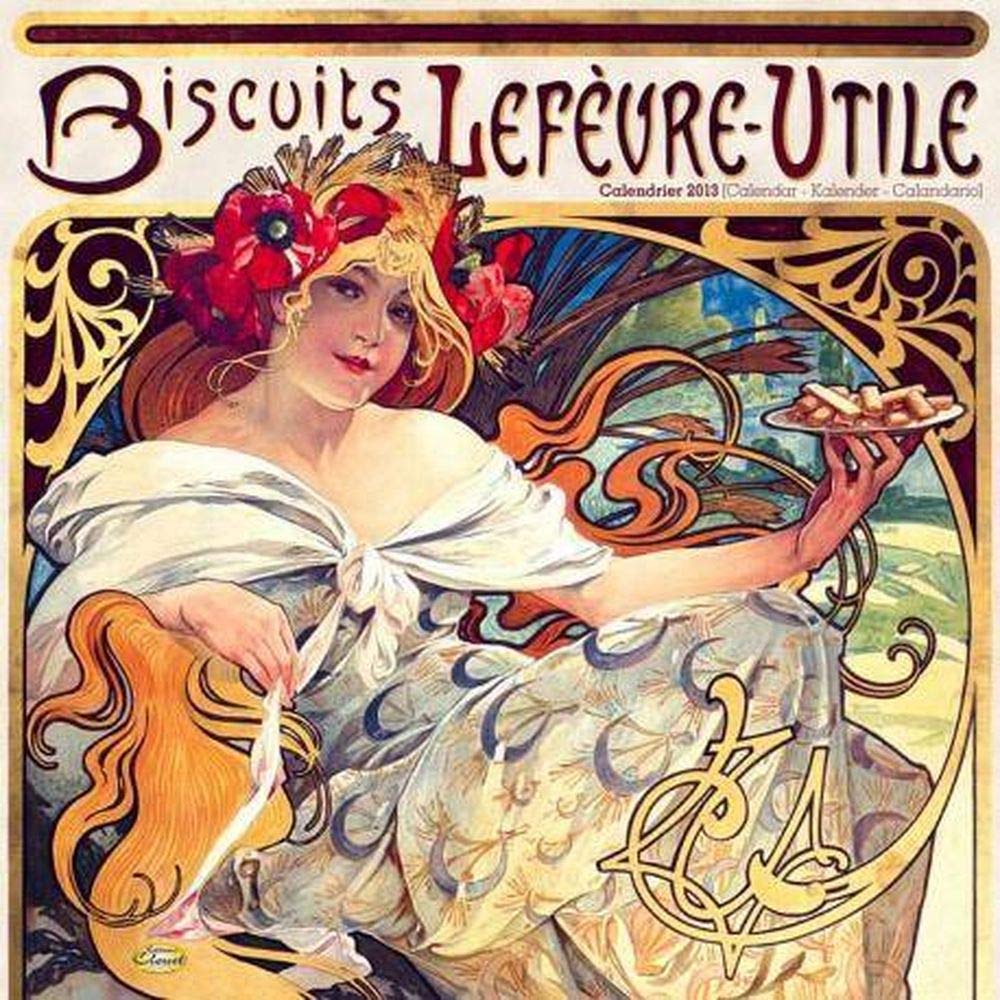 Clouet 2013 "Biscuits Lu" Collector's Calendar 30 x 30 cm