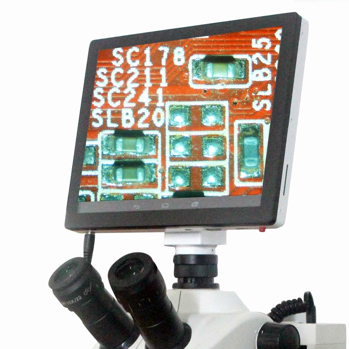 AmScope cp150-v220 Touchpad de 5.0 MP Microscopio cámara