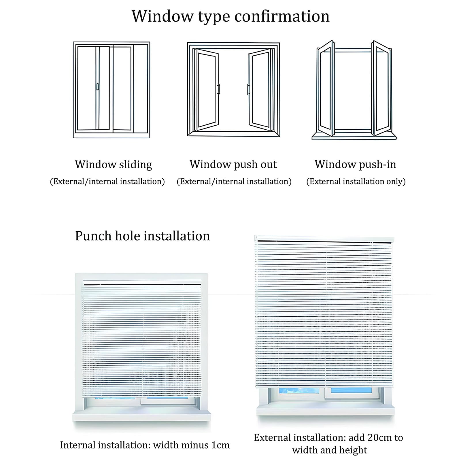 Genérico Persiana Veneciana De Aluminio Persianas Venecianas Horizontales De Interior Láminas de 2,5cm para Ventanas Puertas Salón y Cocina(Negro,150 Ancho x 150 Alto cm)