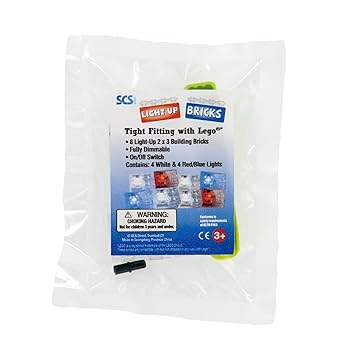 Amazon.com: SCS Direct Light Up Building Blocks Bricks set