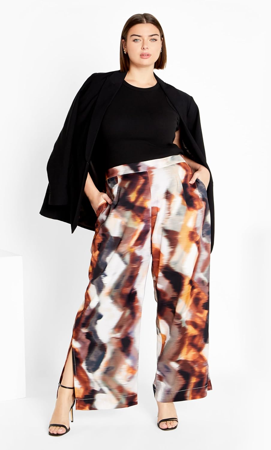 City Chic Women's Miranda Print Pant - Image 5