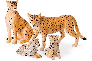Terra by Battat: Captivating Cheetah Family for Safari-Themed Birthday Decor