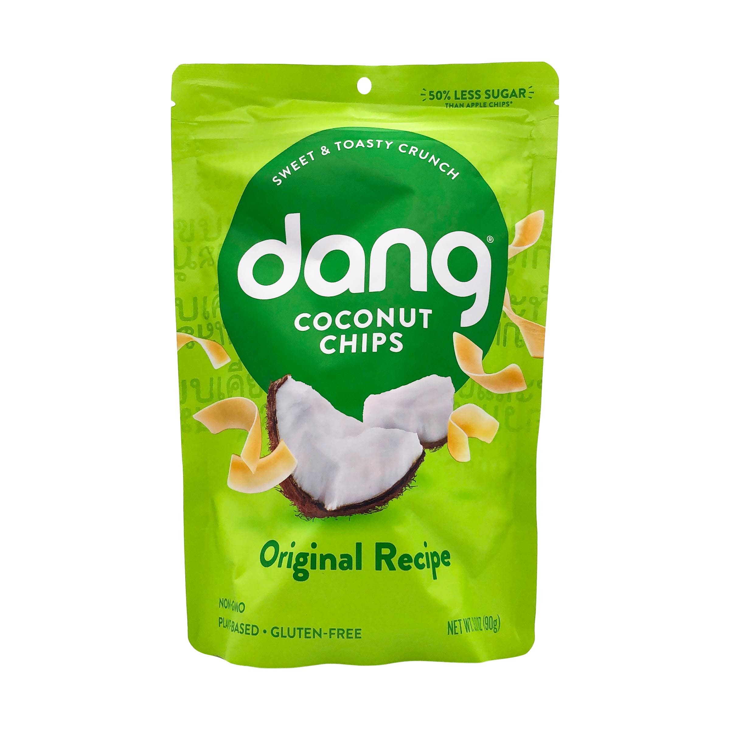 Dang Foods LLC, Toasted Coconut Chips, 3.17 oz (90 g)