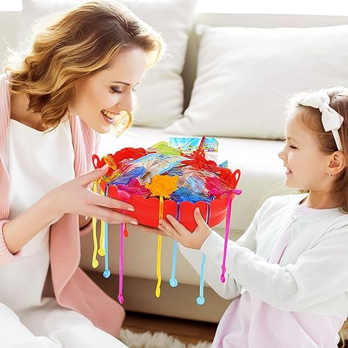 Miniatura 6 de 42 piezas de manos adhesivas de elfin de dibujos animados para niños, juguetes elásticos, dedos pegajosos, bolsas de regalo, caja de tesoros de