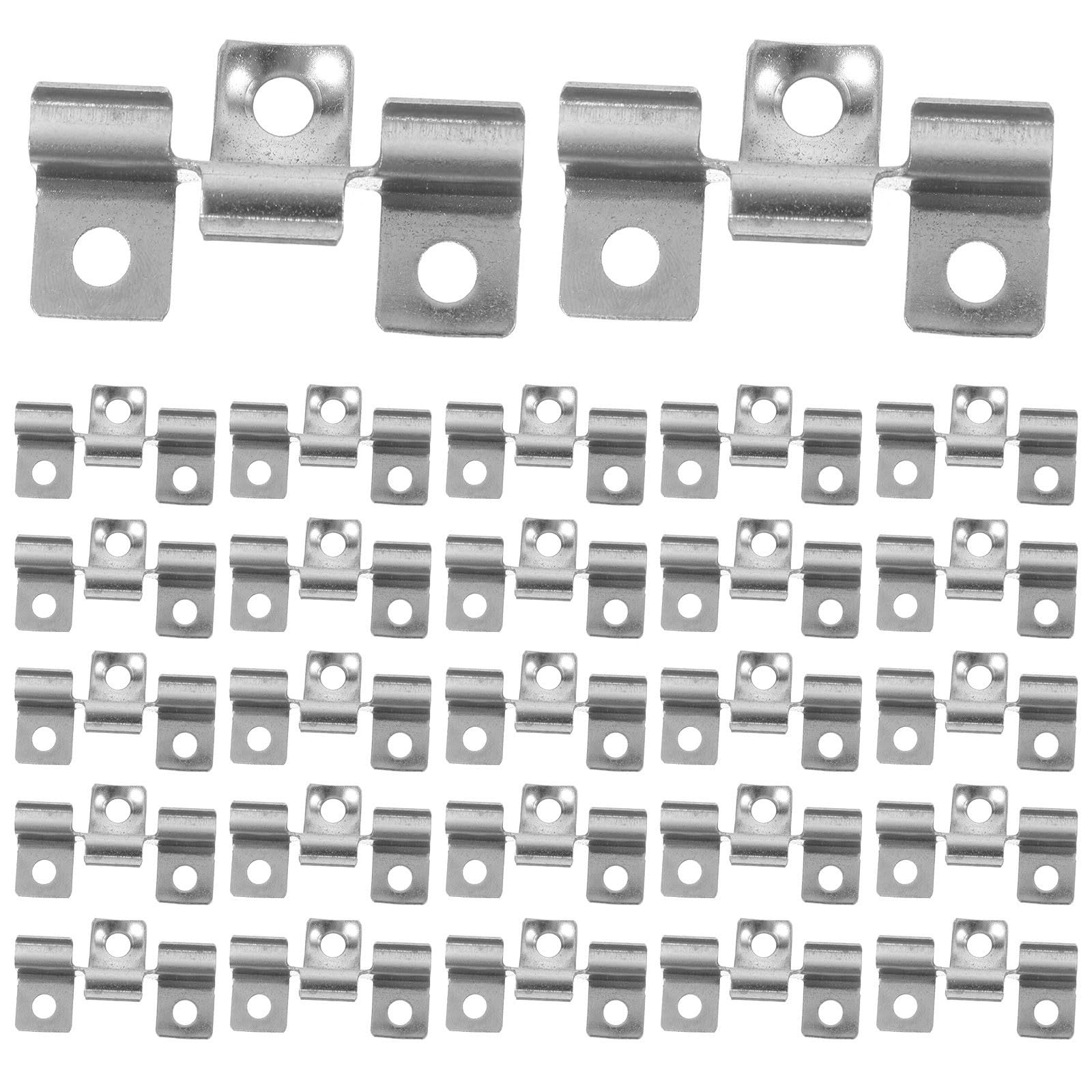 Aplicación versátil para sujeción de tarimas con clips FRCOLOR contra tornillos vistos