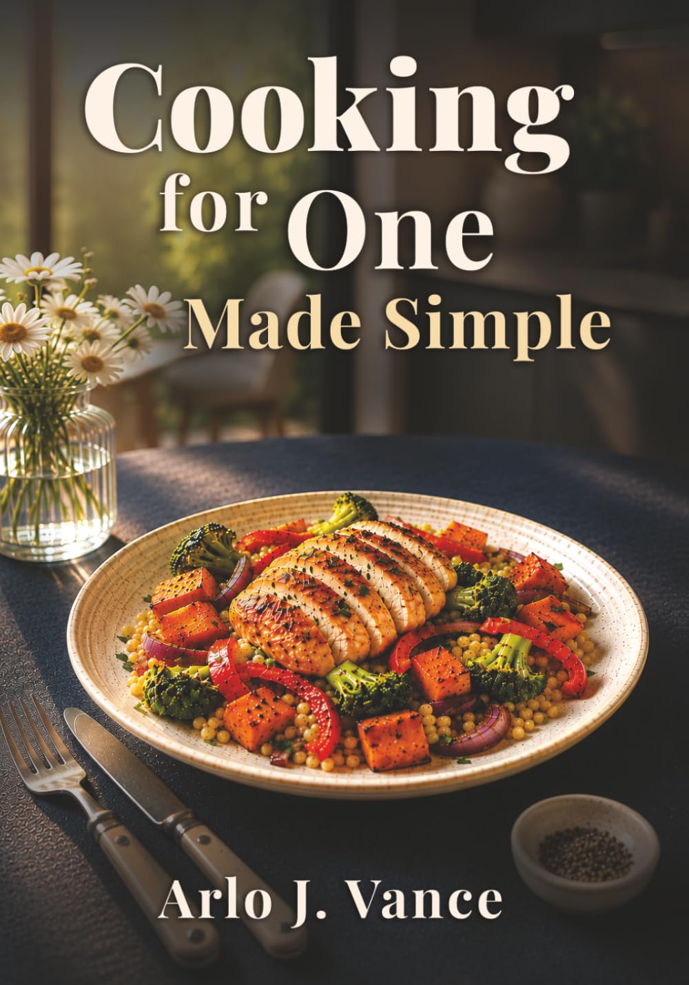 Cooking for One Made Simple: 4-Week Meal Plan with Quick & Easy Recipes, Minimal Ingredients, and Less Food Waste