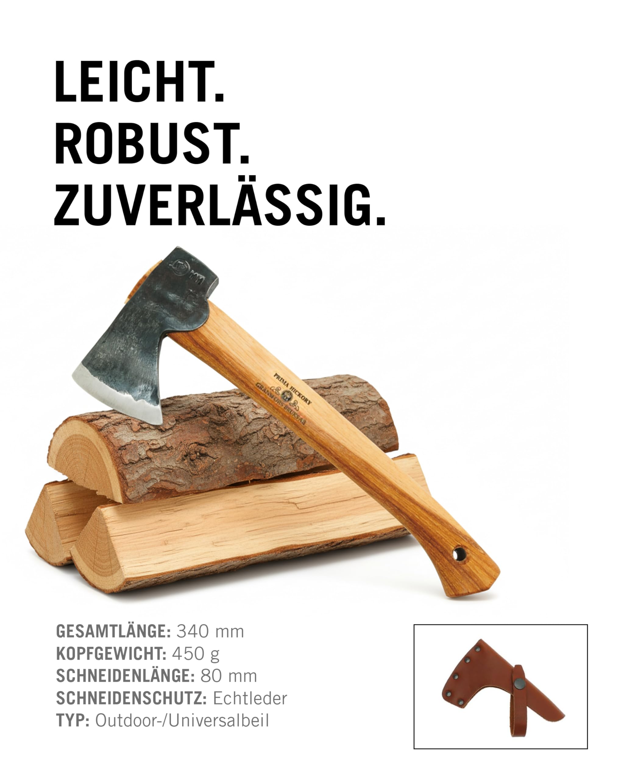 Gränsfors Wildmarksbeil – Axt