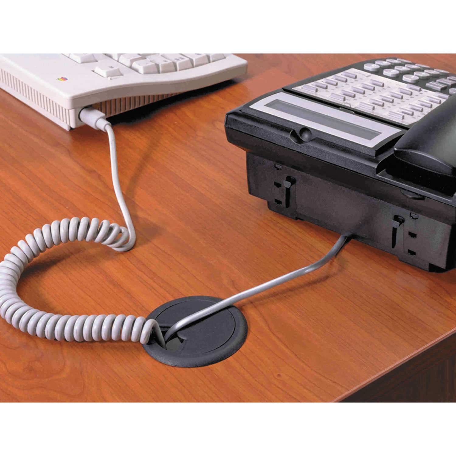 Master Caster Stem Caster 2-38 Diameter Adjustable Grommet Multi-Surface Steel Plate Mount