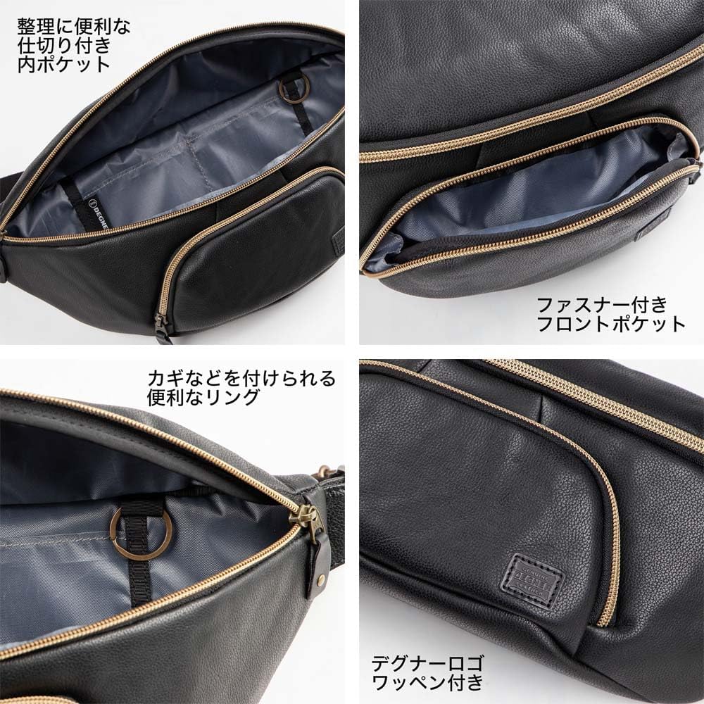 DEGNER　本革　ウエストバッグ メディスンバッグ Amazon | デグナー (DEGNER) レザーウエストバッグ ボディ